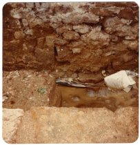 Photo 0884-17 - Excavation of North Stair and Portico at Belair Mansion c.